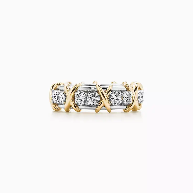tiffany-co-schlumbergersixteen-stone-ring-11715966_1031820_ED (1) انگشتر طلا 18 عیار دیویدیورمن - تصویر 1